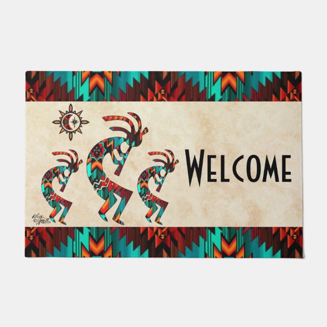 Paillasson Pormat de bienvenue Kokopelli (Devant)