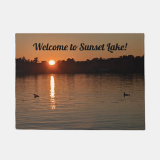 Paillasson Pormat du lac Sunset