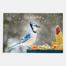 Pormat Jay bleu hiver