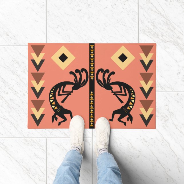 Paillasson Pormat Sun Kokopelli du sud-ouest (Intérieur)