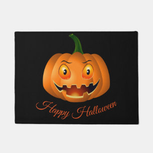 Paillasson Port Citrouille d'Halloween