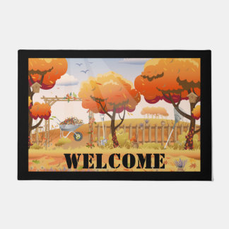 Paillasson Porte d'automne