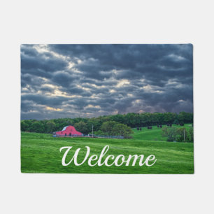 Paillasson Porte de bienvenue de la ferme nuageuse Ozarks