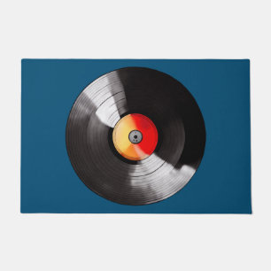 Paillasson Porte de disques vinyle
