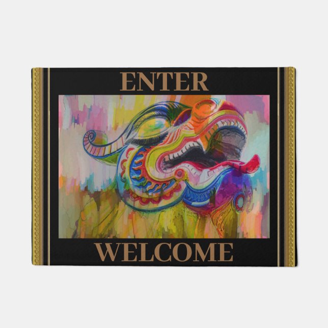 Paillasson Porte de dragon (Devant)