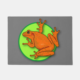 Paillasson Porte de grenouille orange