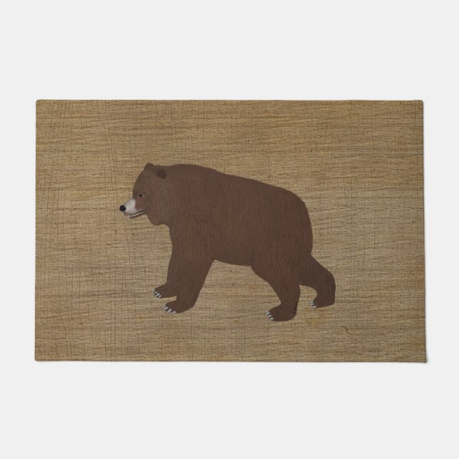Paillasson Porte de grizzli (Devant)