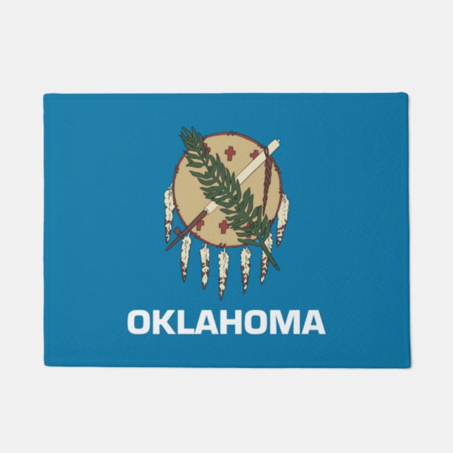 Paillasson Porte de l'État de l'Oklahoma Matt (Devant)