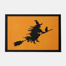 Porte de l'Halloween sorcière