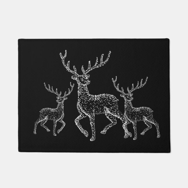 Paillasson Porte de Vacances-Cerf (Devant)