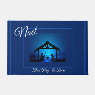 Paillasson Porte de vacances-Noel Manger Scenate Porte