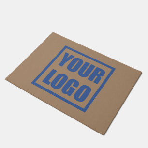 Paillasson Porte d'entrée du logo de l'entreprise
