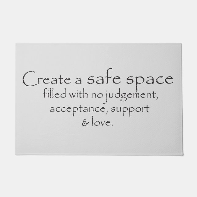 Paillasson Porte d'espace sécurisé (Devant)