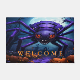 Paillasson Porte d'Halloween Spider Monster