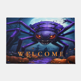 Paillasson Porte d'Halloween Spider Monster