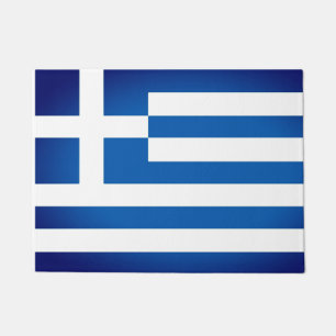 Paillasson Porte du drapeau grec