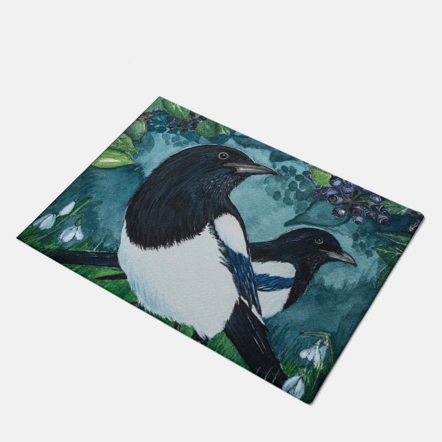 Paillasson Porte extérieure pour oiseaux (Incliné)