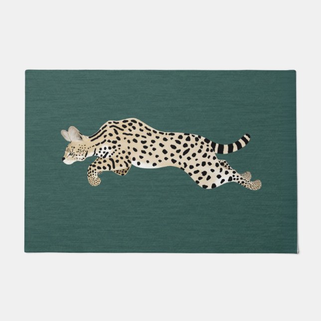Paillasson Porte large Serval (Devant)