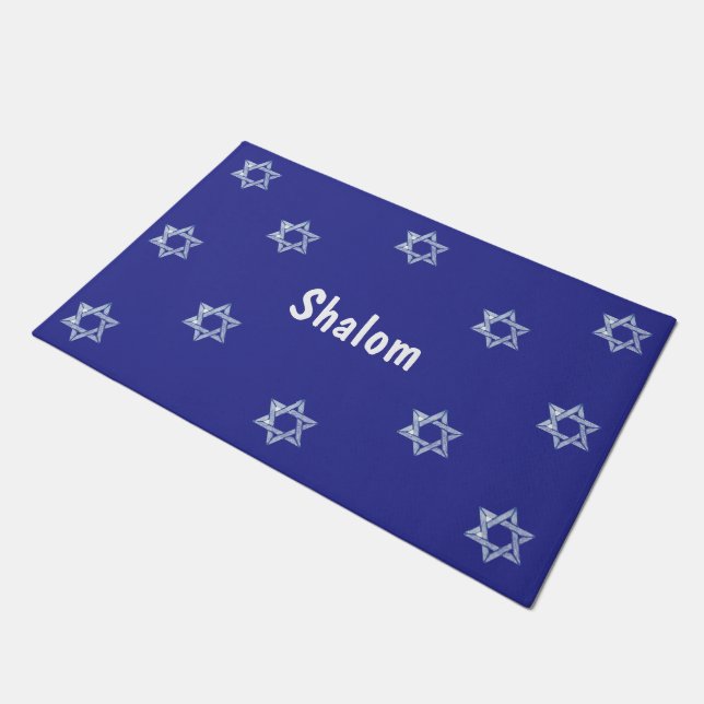 Paillasson Porte Mat à dire Shalom (Incliné)