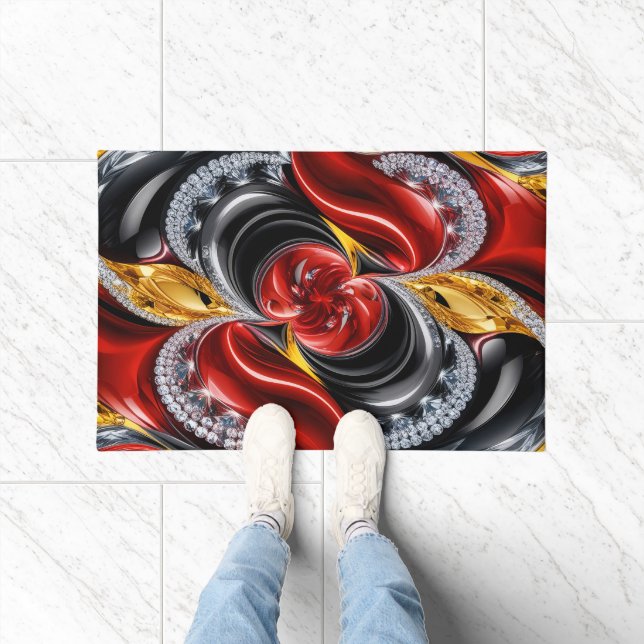 Paillasson Porte Mat avec design de couleurs Allemagne (Intérieur)