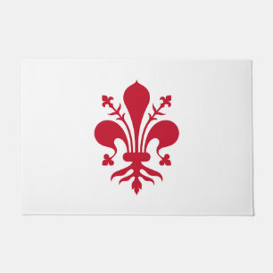 Paillasson Porte Mat avec Drapeau de Florence, Italie