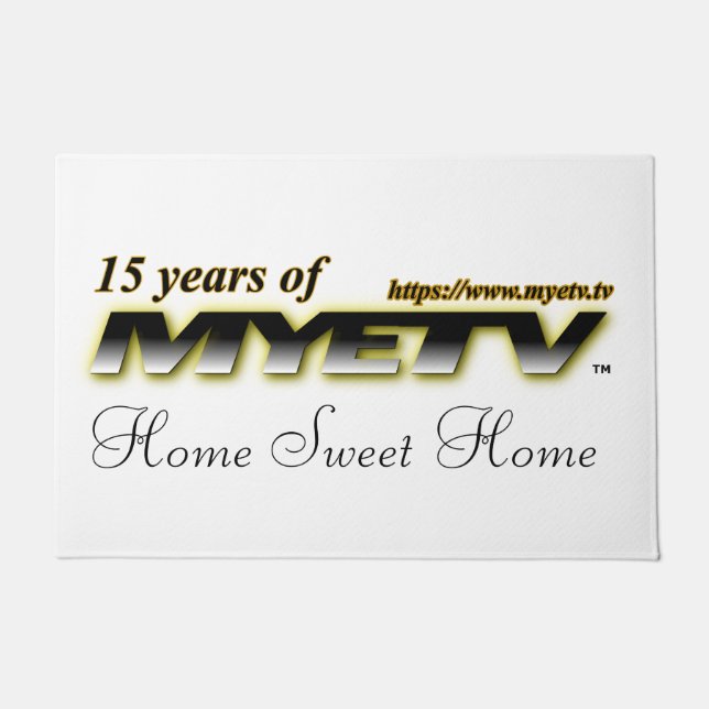 Paillasson Porte Mat de MEYTV - 15 ans (Devant)
