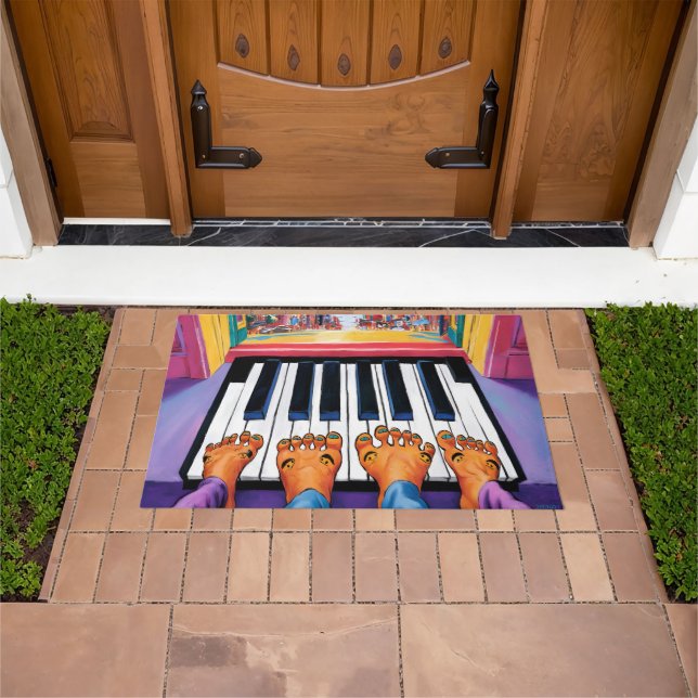 Paillasson Porte Piano Piano (De plein air)