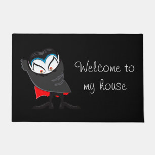 Paillasson Porte Tapis-Dracula de Halloween
