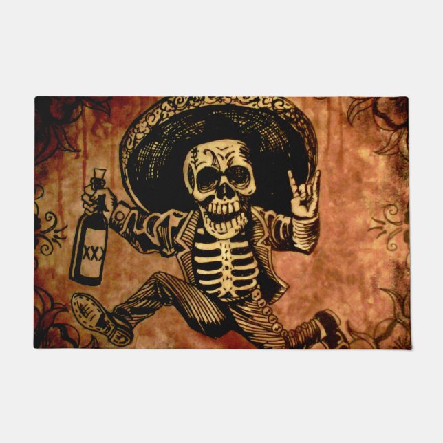 Paillasson Posada Skeleton Bandit (Devant)