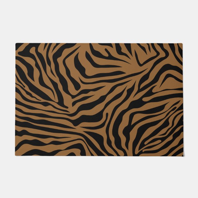 Paillasson Poster de animal de tigre (Devant)