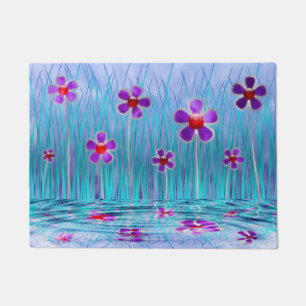 Paillasson Pot de porte Shy Daisies
