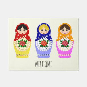 Paillasson Poupées russes de matryoshka