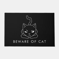 Prenez garde du chat de | Kitty noir drôle