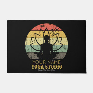 Paillasson Professeur de Fitness Yoga Studio Personnalisé Gur