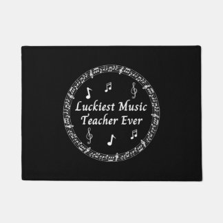 Paillasson Professeur de musique chanceux jamais