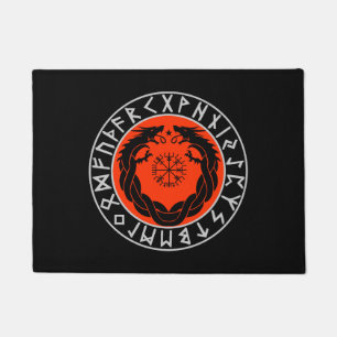 Paillasson Protection de Rune Viking Dragon