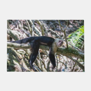 Paillasson Pura vida pour singe capucin à tête blanche