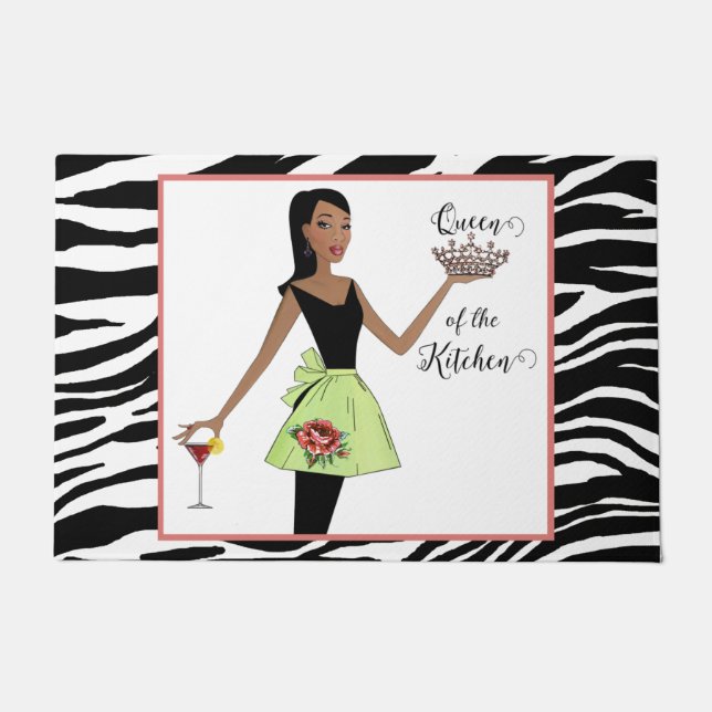 Paillasson "Queen of the Kitchen" DIVA Doormat (Devant)
