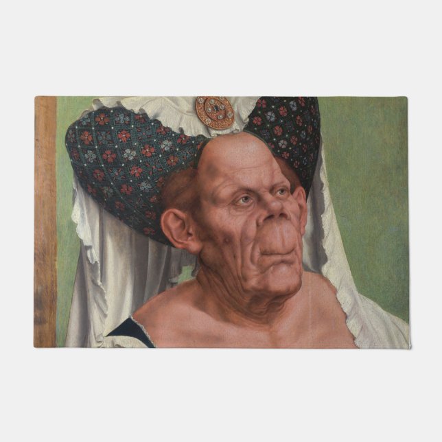 Paillasson Quentin Matsys - Une Vieille Femme Grotesque (Devant)