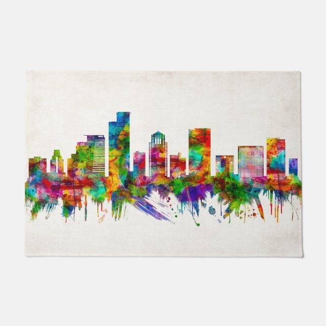 Paillasson Ramat Gan Israel Skyline (Devant)