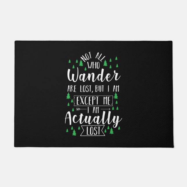 Paillasson Randonnée Drôle Dire (Devant)