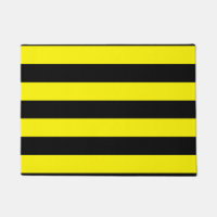 Rayures jaunes et noires