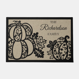 Paillasson Récolte Citrouille de défilement