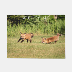 Paillasson Red Fox Kits Jouer