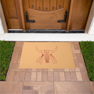 Paillasson Red Ghost Dance Buffalo ligne tonneau