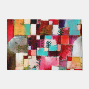 Paillasson Red Green and Violet, Paul Klee