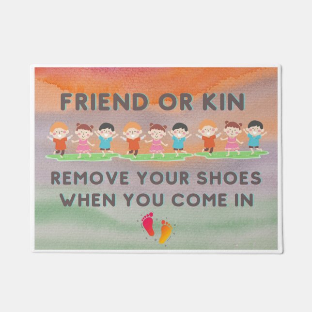 Paillasson Retirez vos chaussures !  (Devant)