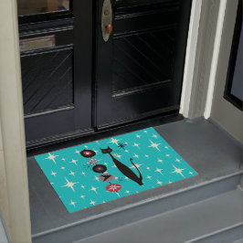Paillasson Retro Atomique Moyen Siècle Moderne Cool mat de ch