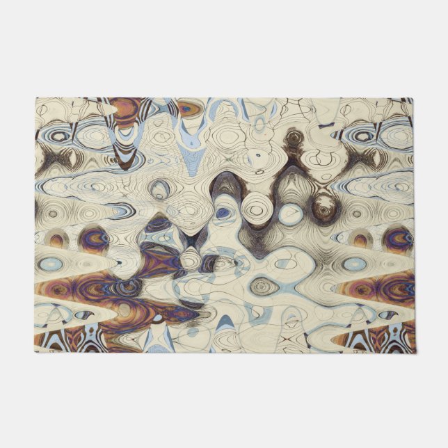 Paillasson Rétro motif croquant (Devant)