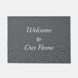 Paillasson Revêtement en cuir